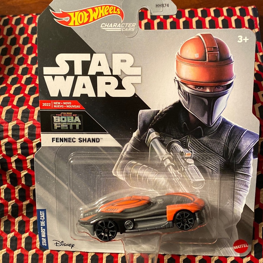 HOT WHEELS CHARACTER CAR 2022 | NEW
FENNEC SHAND STAR WARS THE BOOK OF BOBA FETT